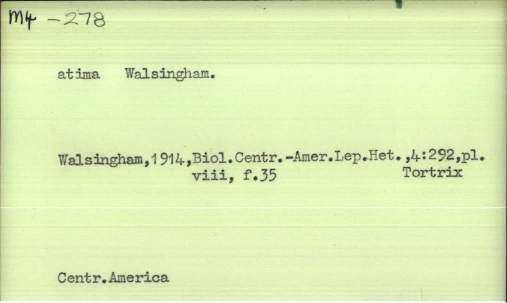 front of card